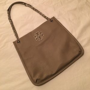 Puddy-Colored Tory Burch Bag
